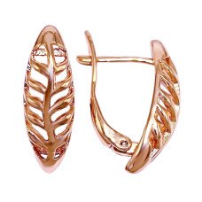 Сережки ХР. Позолота ЧВ. Довжина: 1,8 см. Ширина: 6 мм.