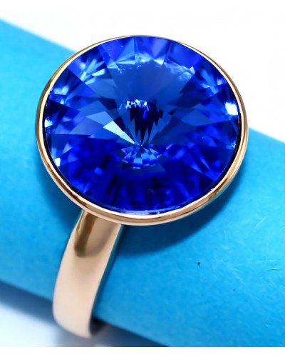 Каблучка XP. Позолота 18К. Камені: Swarovski. Є: 17р