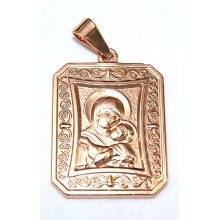 Іконка TSATSA. Мед. золото ЧВ. Довжина: 4 см. Ширина: 20 мм.