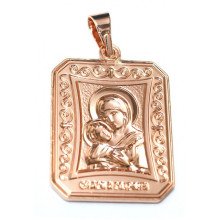 Іконка TSATSA. Мед. золото ЧВ. Довжина: 4 см. Ширина: 20 мм.