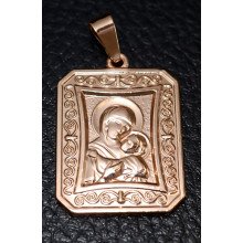 Іконка TSATSA. Мед. золото ЧВ. Довжина: 4 см. Ширина: 20 мм.