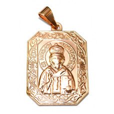 Іконка TSATSA. Мед. золото ЧВ. Довжина: 3.5 см. Ширина: 20 мм.