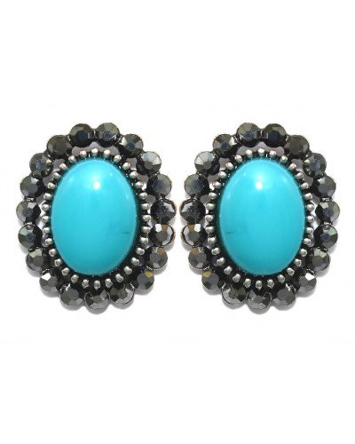 Сережки-гвоздики Fashion Jewelry. Під крапельне срібло. Камені: агат та гематит. Довжина: 22 мм. Ширина: 18 мм.