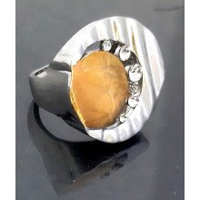 Каблучка Neoglory. Позолота + родій. Камені: циркон. Є: 18р