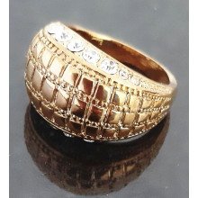 Каблучка Neoglory. Позолота. Камені: циркон. Є: 17р 18р 19р