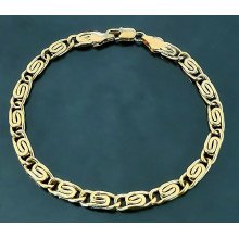 Браслет Аthena. Сталь. Позолота. Довжина: 18,5 см. Ширина: 5 мм.
