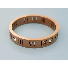Каблучка Stainless Steel. Сталь. Позолота ЧВ. Є: 16р