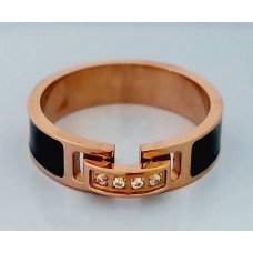 Каблучка Stainless Steel. Сталь. Позолота ЧВ. Є: 16.5р 17.5р 18р 19р 20р