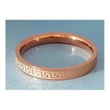 Каблучка Stainless Steel. Сталь. Позолота ЧВ. Є: 19р 20р