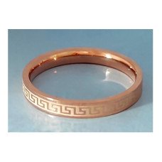 Каблучка Stainless Steel. Сталь. Позолота ЧВ. Є: 19р 20р