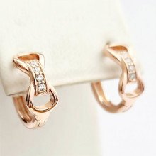 Сережки ХР. Позолота ЧВ. Діаметр: 12 мм.