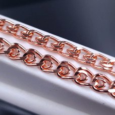 Ланцюжок XР. Позолота ЧВ. Довжина: 50 см. Ширина: 7 мм.