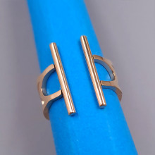 Каблучка Stainless Steel. Сталь. Позолота ЧВ. Є: 16р 17р 18р