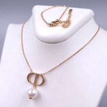 Ланцюжок із кулоном Stainless Steel. Сталь. Позолота ЧВ. Довжина ланцюжка: 42-47 см