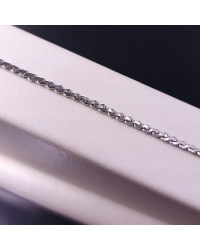 Цепочка Stainless Steel. Сталь. Родий. Довжина: 45 см Товщина: 2 мм