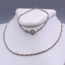 Ланцюжок XР. Родій. Довжина: 45 см Ширина: 2 мм