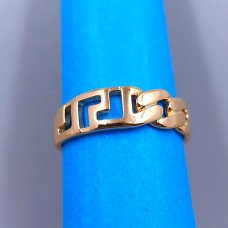 Каблучка XР. Позолота 18К. Є: 16р 17р