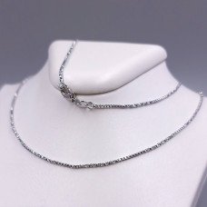 Ланцюжок ХР. Родій. Довжина: 60.5 см Ширина: 1 мм