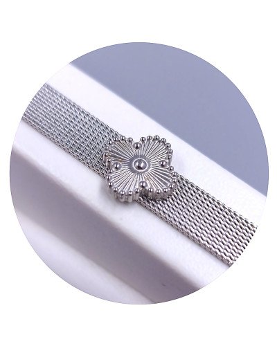 Браслет Stainless Steel. Сталь. Родій. Довжина: 22.5 см Ширина: 13 мм