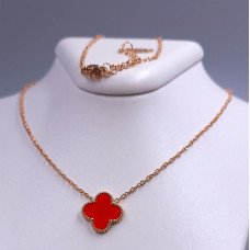Ланцюжок із кулоном Stainless Steel. Сталь. Позолота ЧВ. Довжина: 46.5-51.5 см Діаметр кулона: 15 мм