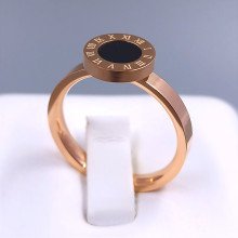Каблучка Stainless Steel. Сталь. Позолота ЧВ. Є: 16р 17р 18р 19р