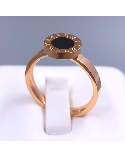 Каблучка Stainless Steel. Сталь. Позолота ЧВ. Є: 16р 17р 18р 19р