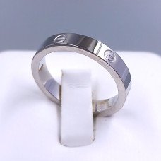 Каблучка Stainless Steel. Сталь. Родій. Є: 19р 20р
