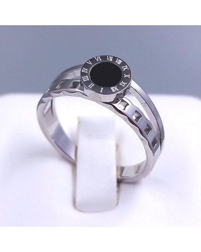 Каблучка Stainless Steel. Сталь. Родій. Є: 16р 20р 21р