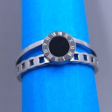 Каблучка Stainless Steel. Сталь. Родій. Є: 16р 20р 21р
