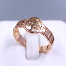 Каблучка Stainless Steel. Сталь. Позолота ЧВ. Є: 17р 18р 19р 20р 21р