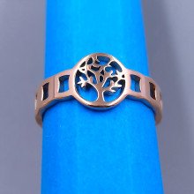 Каблучка Stainless Steel. Сталь. Позолота ЧВ. Є: 17р 18р 19р 20р 21р