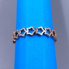 Каблучка Stainless Steel. Сталь. Позолота ЧВ. Є: 19р 20р 21р