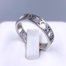 Каблучка Stainless Steel. Сталь. Родій. Є: 19р 20р 21р