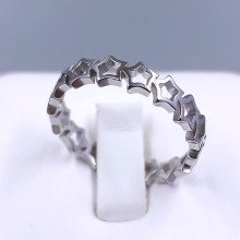 Каблучка Stainless Steel. Сталь. Родій. Є: 19р 20р