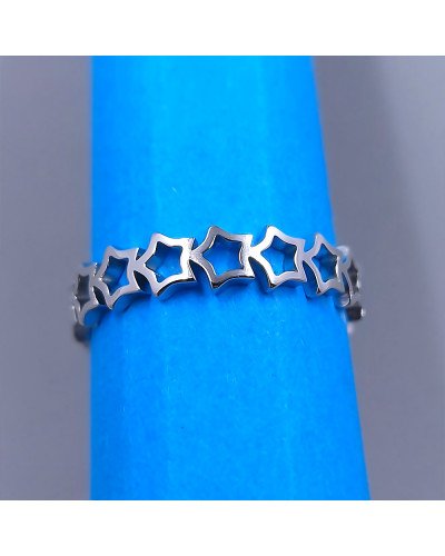 Каблучка Stainless Steel. Сталь. Родій. Є: 19р 20р