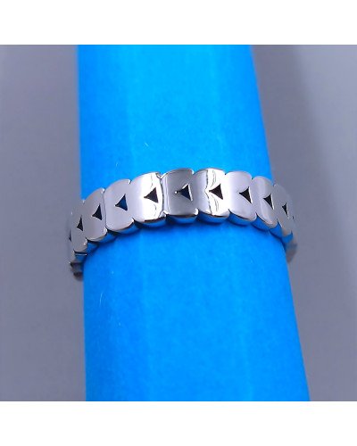 Каблучка Stainless Steel. Сталь. Родій. Є: 17р 19р 20р 21р