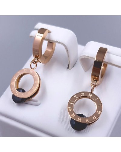 Сережки Stainless Steel. Сталь. Позолота ЧВ. Довжина: 31 мм. Ширина: 13 мм.