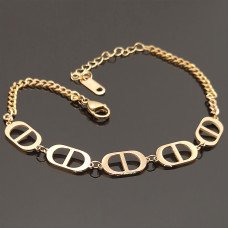 Браслет Stainless Steel. Сталь. Позолота ЧВ. Довжина: 20-24 см