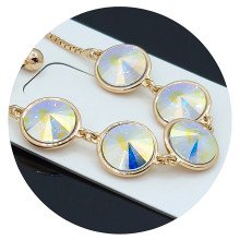 Браслет XР. Позолота 18К. Камені: Swarovski. Довжина: 25 см.