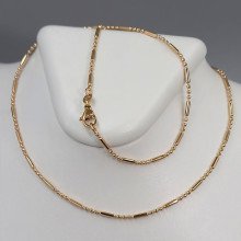 Ланцюжок ХР. Позолота 18К. Довжина: 45.5 см. Ширина: 1 мм