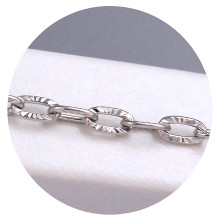 Браслет Stainless Steel. Сталь. Родій. Довжина: 19-22,5 см. Ширина: 4 мм.