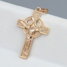 Хрестик ХР. Позолота 18К. Довжина: 29 мм. Ширина: 18 мм.