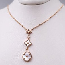 Ланцюжок Stainless Steel з кулоном. Сталь. Позолота ЧВ. Довжина ланцюжка: 41-46 см. Діаметр: 11 мм.