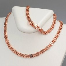 Ланцюжок XР. Позолота ЧВ. Довжина: 45 см. Ширина: 5.5 мм.