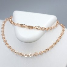 Ланцюжок XР. Позолота ЧВ. Довжина: 50,5 см. Ширина: 4,5 мм.