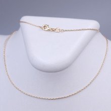 Ланцюжок XР M&L. Позолота 18К. Довжина: 45 см. Ширина: 1 мм.