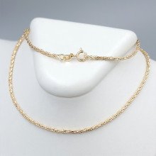 Ланцюжок XР M&L. Позолота 18К. Довжина: 45 см. Ширина: 2 мм