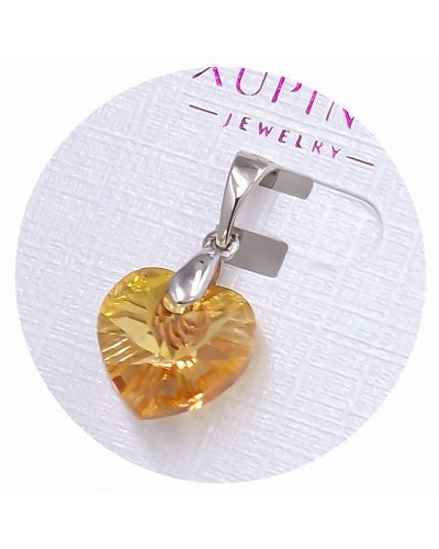 Кулон ХР. Родій. Камені: Swarovski. Довжина: 19 мм. Ширина: 10 мм.