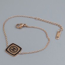 Браслет Stainless Steel. Сталь. Позолота ЧВ. Довжина: 16.5-20.5 см.