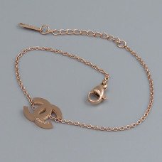 Браслет Stainless Steel. Сталь. Позолота ЧВ. Довжина: 17-20 см. Ширина: 10 мм.